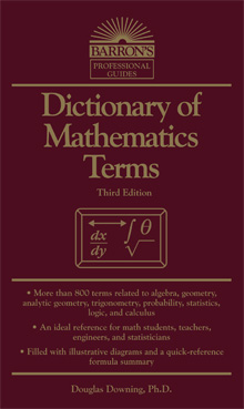 Dictionary of Mathematics Terms